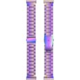 thumbnail image 4 of REQO Bracelet en Métal Compatible avec Fitbit Versa 4/Sense 2/Versa 3/Sense Bracelet de Remplacement Bracelet en Acier Inoxydable Sangle pour Versa 4/Sense 2, 4 of 7