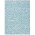 thumbnail image 2 of SAFAVIEH Courtyard Ruth Abstract Indoor/Outdoor Area Rug, Aqua/Grey, 5'5" x 7'7", 2 of 8