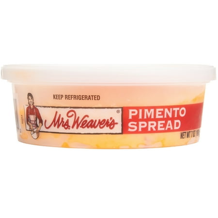 Mrs. Weaver's Traditional Pimento Cheese Spread Small Tub, 7 oz (Refrigerated)