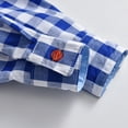 thumbnail image 6 of Coerni Boys Toddler Long Sleeve Plaid Flannel Button Up Shirt Spring Jacket Top Outfit Casual Clothes Kids Outwear, 6 of 7