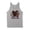Grey, variant on Peace Love Latte Tank Top Unisex Large White