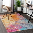 thumbnail image 2 of Moynesa 5'x7' Area Rug for Living Room Modern Abstract Soft Washable Rug Large Indoor Low Pile Accent Rug Stain Resistance Soft Carpet for Office Couch Entrance Kitchen,Galaxy, 2 of 7