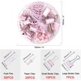 thumbnail image 2 of Push Pins,Paper Clips,Large & Small Binder Clips Set Combination Kit for School Stationery Office Home Supplies, 2 of 6