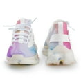 thumbnail image 4 of 2024 Colorful Marble Pattern Women Or Men Lace Up Flat Sneakers Female Mesh Walking Footwear, 4 of 8