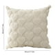 thumbnail image 3 of Fundas de almohada de 45 x 45 cm (juego de 2) | Fundas de cojín con estampado de corazones para sofá y sillón | Decoración para el hogar en San Valentín, 3 of 6