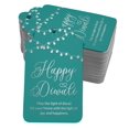 thumbnail image 1 of Inkdotpot Real Silver Foil Happy Diwali Tags Favor Hang Paper Tags 100 Pack, 1 of 1