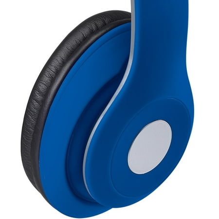 iLive - Wireless On-Ear Headphones - Matte Blue