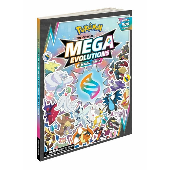 Pokémon the Official Mega Evolutions Sticker Book (Paperback)