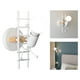 thumbnail image 4 of Luces de montaje en pared de granja, iluminación de candeliere de pared, lámpara de pared para exteriores, linterna para Porch Bathroom bar Blanca Blanca Colco Apliques de pared Dormitorio Exterior, 4 of 7