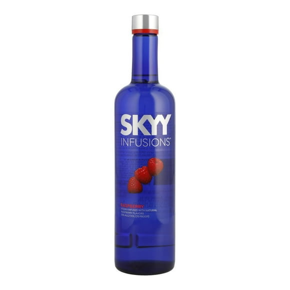 Paquete de 3 Vodka Skyy Infusions Raspberry 750 ml