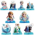 thumbnail image 2 of 9 Pcs Cute Party Decorations, Cartoon Honeycomb Centerpieces for Frozen Birthday Party, 3D Table Decorations Party Supplies, 2 of 5