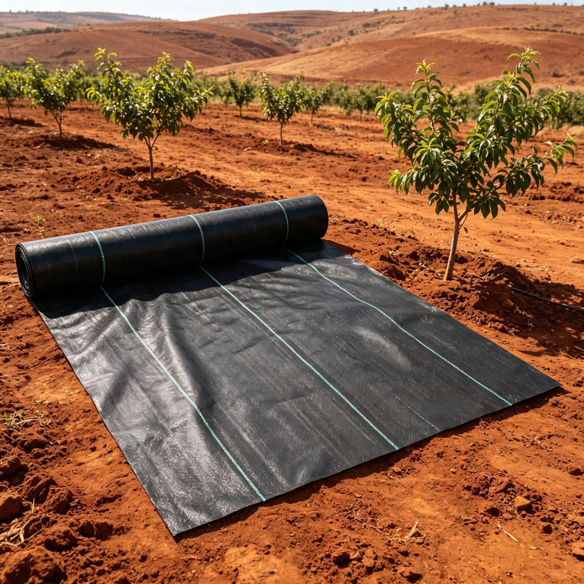Heavy Duty Weed Barrier Fabric, 13FT x 108FT