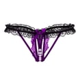 thumbnail image 2 of HUPOM Underwear Women Cotton Underwear For Women In Clothing High Waist Leisure Belt Elastic Waist Purple 3XL, 2 of 7