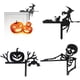 thumbnail image 1 of Letrero decorativo para esquina de puerta de Halloween, adorno de madera para puerta de Halloween, decoración de marco de puerta de madera, decoración del hogar de Halloween, letrero de puerta de Hall, 1 of 8