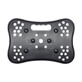 thumbnail image 1 of koolsoo Tabouret de Camping Dossier Chaise d'Extérieur Dossier pour Voyager Camping Randonnée Noir, 1 of 9