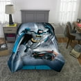 thumbnail image 2 of Batman Kids Twin Bed in a Bag, Comforter and Sheets, Gray, Warner Bros, 2 of 10