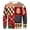 Red-A, variant on Penkiiy Unisex's Ugly Christmas Jumper Sweater Printed Pullover, 3D Digital Print Sweatshirt Blue