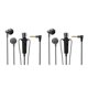 thumbnail image 3 of Tholdsy Auricular Condensador Micrófono Control de línea Auriculares intrauditivos Auriculares 360 Grados Auriculares omnidireccionales 1.2m Negro 2Conjunto, 3 of 6