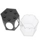 thumbnail image 4 of Tanque De Peces Hexagonal, Tanque De Peces Con Forma De Jaula De Pájaros, Tanque Interno Resistente A Caídas Con Diseño De Esquinas Redondeadas Para Tanque De Peces Para Acuario ANGGREK Negro, 4 of 8