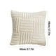 thumbnail image 3 of Pillowcase Pillowcase With Striped Concealed Zip Removable Breathable And Warm No Deformation Solid Colour Cushion Cover Pillowcase, 3 of 6