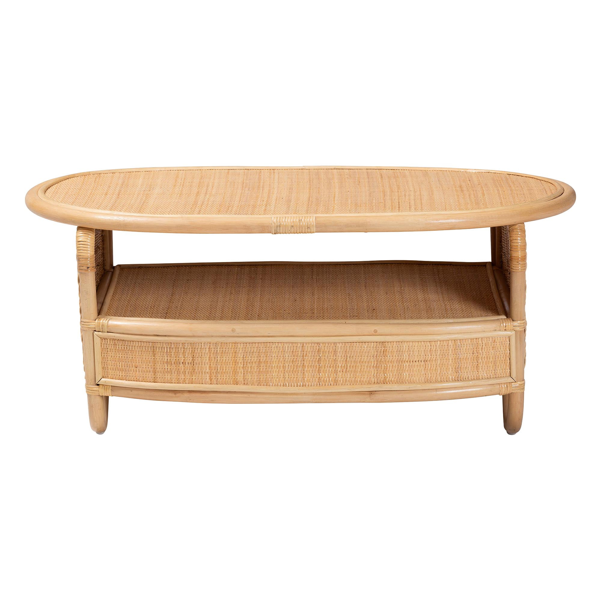 bali & pari Dyna Boho Coffee Table, Natural