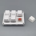 thumbnail image 2 of Methold Teclado para juegos de 6 botones para el hogar, Mini teclado USB portátil, copia a prueba de polvo, teclado programable, accesorios para Videojuegos y accesorios Blanco, 2 of 6