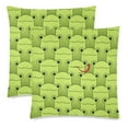 thumbnail image 2 of MKHERT Style Frog Throw Pillowcase Pillow Cover Cushion Couver 18x18 inch, Set of 2, 2 of 3