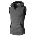 thumbnail image 3 of H2H Men's Casual Slim Fit Hoodie Tank Tops Sleeveless Active Summer Shirts (CMTTK015), 3 of 6