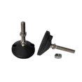 thumbnail image 5 of D50xM14x150mm M16x150mm M16x100mm M20x150mm Aluminum Profile Hoof Joint Support Foot Cup CNC Machine Screw Nylon Fixed Foot Cup M24x200, 5 of 5