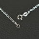 thumbnail image 3 of Moda S925 cadena cruzada de plata cadena larga para suéter con cadena joyería collar de plata brillante, 3 of 4