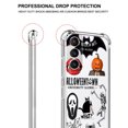 thumbnail image 3 of Halloween Bats Clear Case for Samsung Galaxy S21,Aesthetic Art Design Case for Men Women,Unique Trendy Transparent TPU Bumper Case Cover, 3 of 5