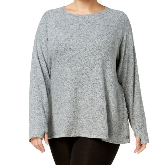 Calvin Klein Womens Performance Plus Size Sweatshirt