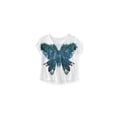 thumbnail image 2 of Camiseta Aeropostale Mujer Estampado de Mariposas Blanco Grande, 2 of 2