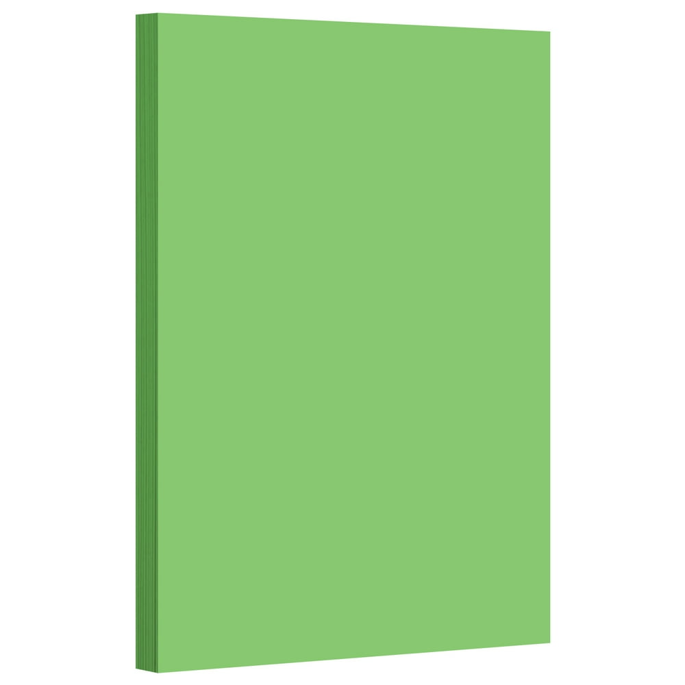 Lime Green Bright Color Card Stock Paper, 11"x 17", 50 Sheets