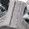 thumbnail image 4 of Brasier Mujer Bralette Triangular de Satén Francés, Cómodo Cierre En La Espalda, sin Costuras, con Aros, Ligero y Transpirable. Grande, 4 of 7