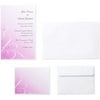Best Occasions Invitation Kit 50 Count, Pink Gradient Scroll With Bling
