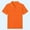 Orange, variant on FAHXNVB Kids School Uniform T-Shirts Short Sleeve Solid Color Cotton Collared Golf Tees Tops Summer Fashion Casual Comfortable Shirt for Boys and Girls 2-15 Years