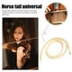 thumbnail image 1 of 2 madejas de pelo de caballo semental universal para instrumentos de cuerda de arco de violín Tmvgtek Para Estrenar, 1 of 3