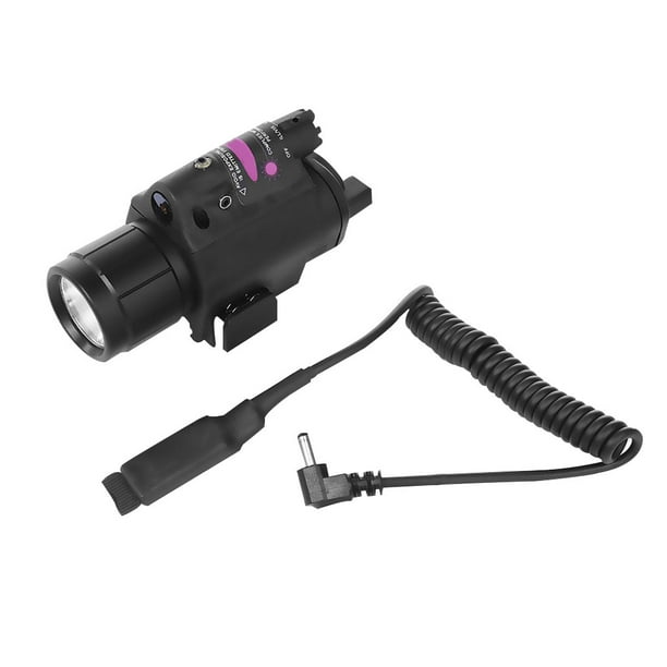 Linterna de caza con visor de punto rojo, antorcha LED para exteriores, lámpara de objetivo de 100 lúmenes, accesorio de caza AweSitey OD000683-00