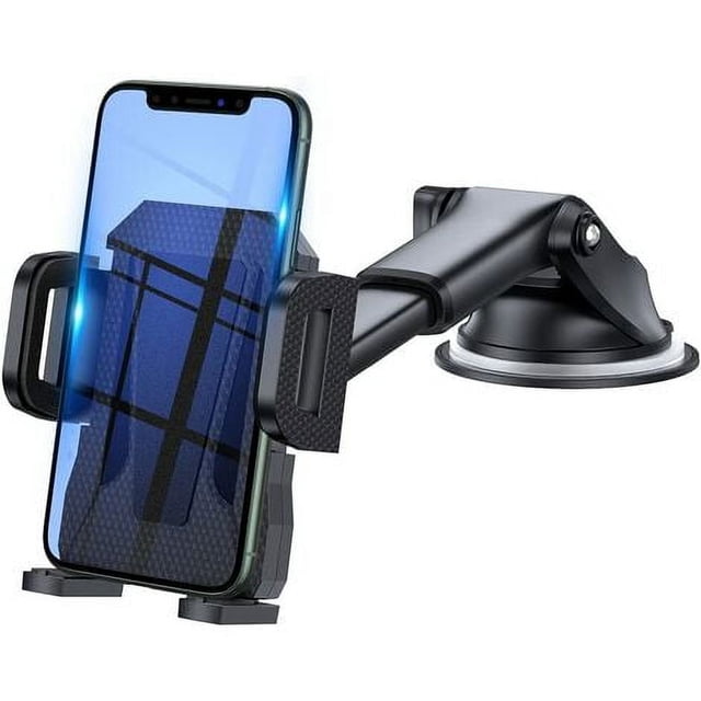 Soporte para teléfono de coche 3 en 1, soporte para teléfono de coche, parabrisas, salpicadero, ventilación de aire con ventosa, compatible con smartphone iPhone 6, 7, 8 X XR XS 11 Pro Max Samsung S9