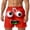 Red, variant on FUZHIQ Board Shorts Men's 7 Inch Breathable Solid Color Quick Dry 4th Of July Swim Trunks with Pockets Anti-Chafe Summer Swimwear,L