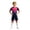 czb# Dark Blue613, variant on Toddler Boys Gradient Triangle Design O-Neck Short Sleeve T Shirts Tops And Shorts Two Piece Outfit Sets For Youth Kids Gradient Sportswear Team Game Clothes Sets,Dark Blue,5-6 Years