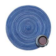 XZNGL Round Circle Placemats Table Place Mats Kitchen Dinner Table Heat Pads 35cm BU