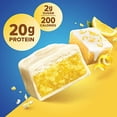 thumbnail image 4 of Barras de proteína pura, altas en proteínas, refrigerios nutritivos para respaldar la energía, bajo en azúcar, pastel de limón, 1.76 oz, 12 unidades (paquete de 1) (el empaque puede variar), 4 of 5