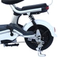 thumbnail image 2 of Bicicleta Eléctrica Urbana Moboss ZM500 Blanco 350W 25 km/h, 2 of 8