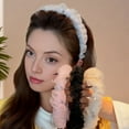 thumbnail image 3 of Xinwanna Retro High Skull Headband Double Wear Flexibility Hairband Comfortable Stable Reversible Head Band Hair Accessories (Black), 3 of 13