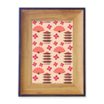 thumbnail image 1 of Japan Temple Tower Fan Sakura Photo Frame Exhibition Display Art Desktop Painting, 1 of 3