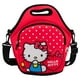 thumbnail image 1 of Lonchera Térmica de Neopreno Suave Ambient 21 Diseño Hello Kitty Lunares, 1 of 3