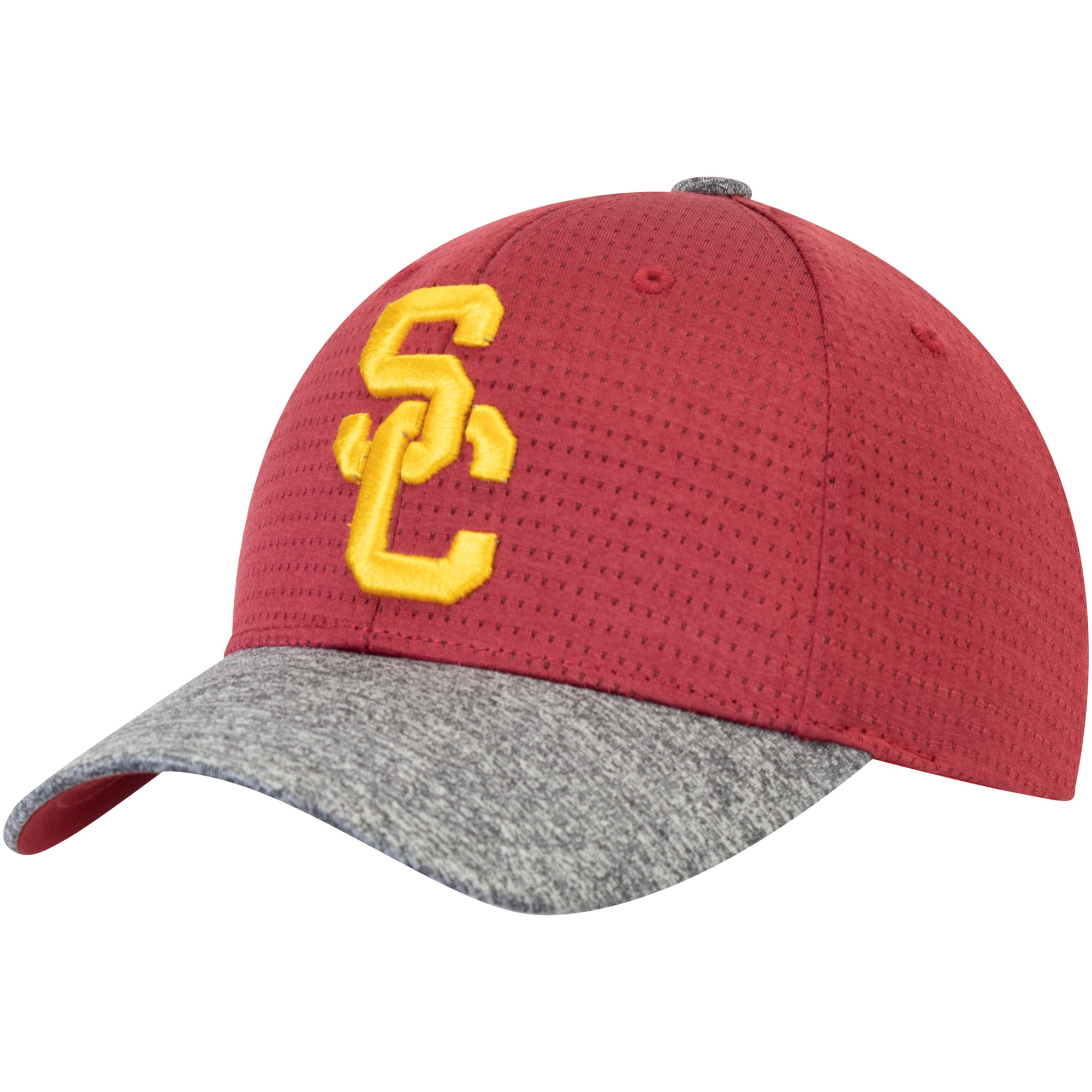 Youth Cardinal/Gray USC Trojans Archer Adjustable Hat - OSFA
