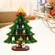 thumbnail image 5 of Decoraciones para árboles de Navidad 3D Ligero con compartimentos Accesorios de exhibición creativa para escritorio Tienda de Navidad Verde rejilla media perfecl Árbol del festival, 5 of 8